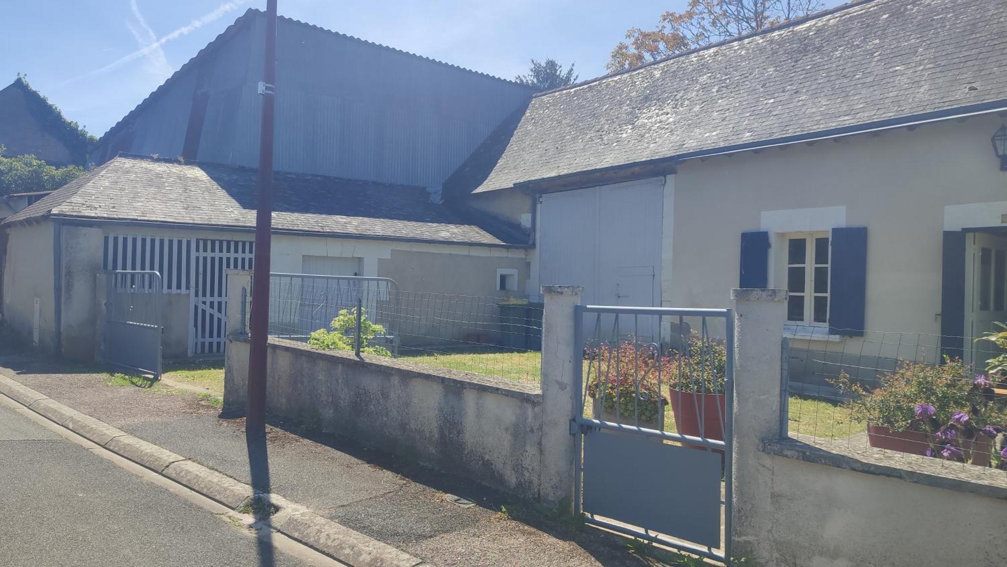Maison Plain Pied, 2 Chambres, Longere Typique , Fraiche, Dans Bourg Avec Tous Commerces Luçay-le-Mâle 외부 사진